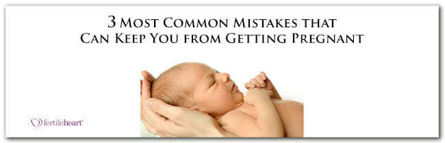 Newborn Baby Cradled in Hands - 3 Most Common Mistakes to Keep From Getting Pregnant