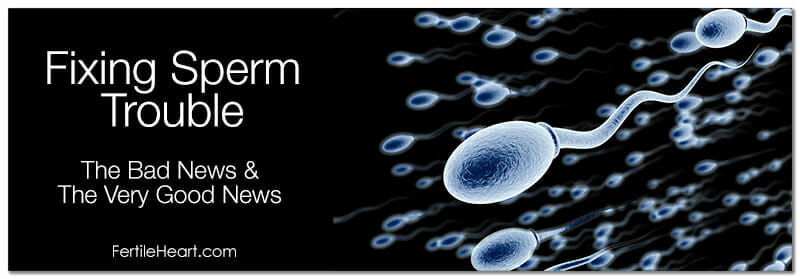 The Very Good News with Sperm Trouble and Fertile Heart