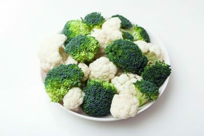 Broccoli and Cauliflower in Bowl - Fertility Foods