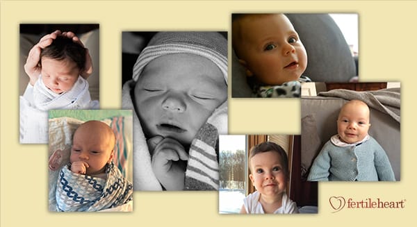 Six Fertile Heart Babies