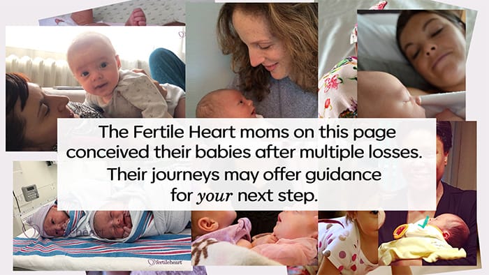 Fertile Heart Babies After Miscarriages These Fertile Heart babies were conceived after recurrent miscarriages