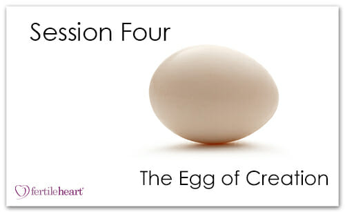 Egg on White Background Meeting Your Child Halfway Video Series Session 4 The Egg of Creation