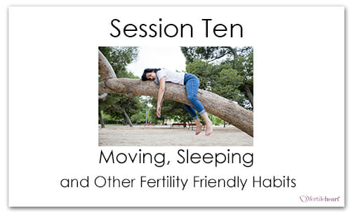 Woman Sleeping on tree Meeting Your Child Halfway Video Series Session 10 Moving Sleeping