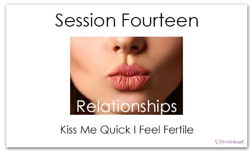 Woman's puckered Lips Meeting Your Child Halfway Video Series Session 14 Kiss me Quick