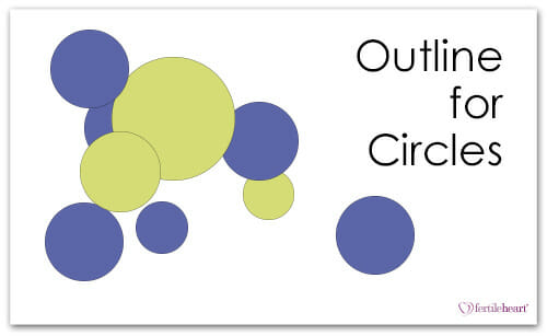 FacilitatorsVideo.CircleOutline Colored Circles; Outline for Circles