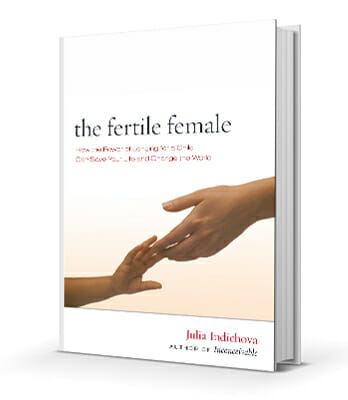 Fertile Female book cover by Julia Indichova