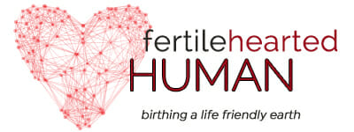 Fertile Hearted Human and Red Heart