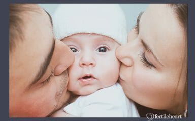 Meeting Your Child Halfway Video Series Couple Kissing Baby