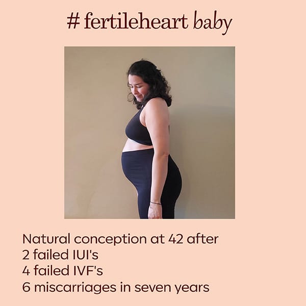 Fertile Heart Baby Susana Fertile Heart Pregnant Mom after 6 miscarriages and 6 failed treatments