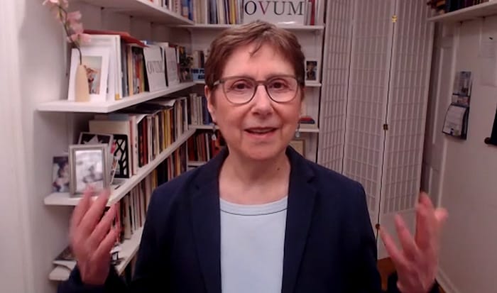 Julia teaching Fertile Heart Workshop with Julia Indichova