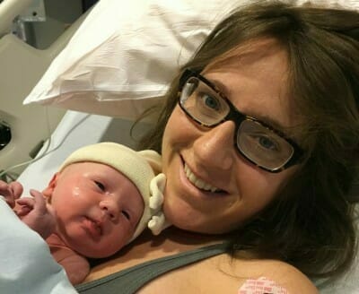 Infertility Sucks Fertile Heart Success Story Nina and her Newborn