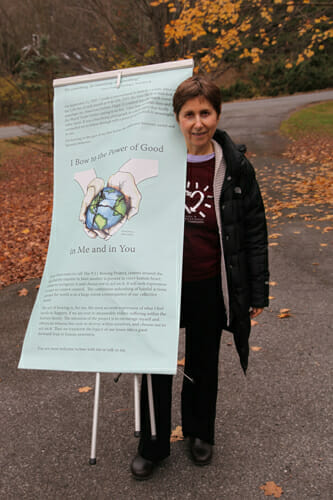 Julia Indichova Bowing on September 11