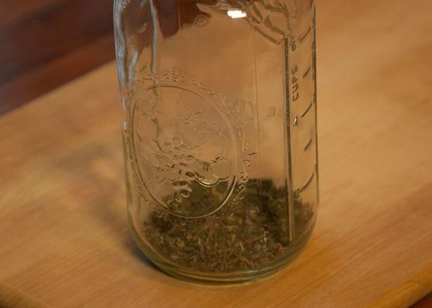 Herbal Infusion Step 1 - Fertility Herbs